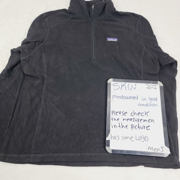 Patagonia Men's Black 1/4 Zip Long Sleeve Fleece Better Sweater Size XL - Picture 10 of 10